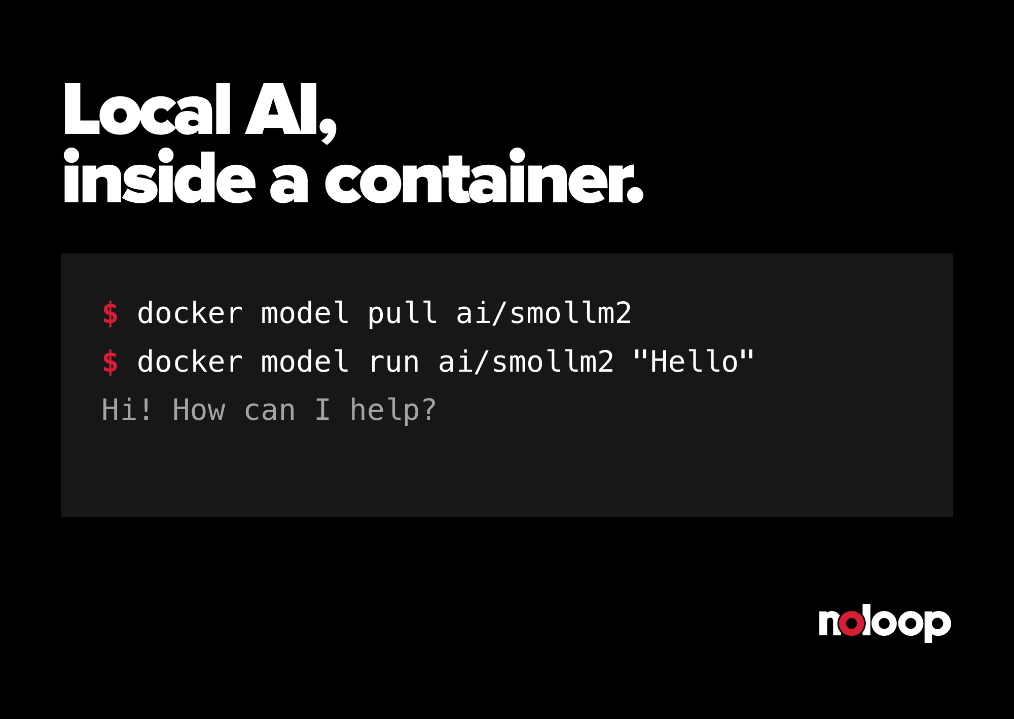 Docker Model Runner: How We’re Already Using It at noloop
